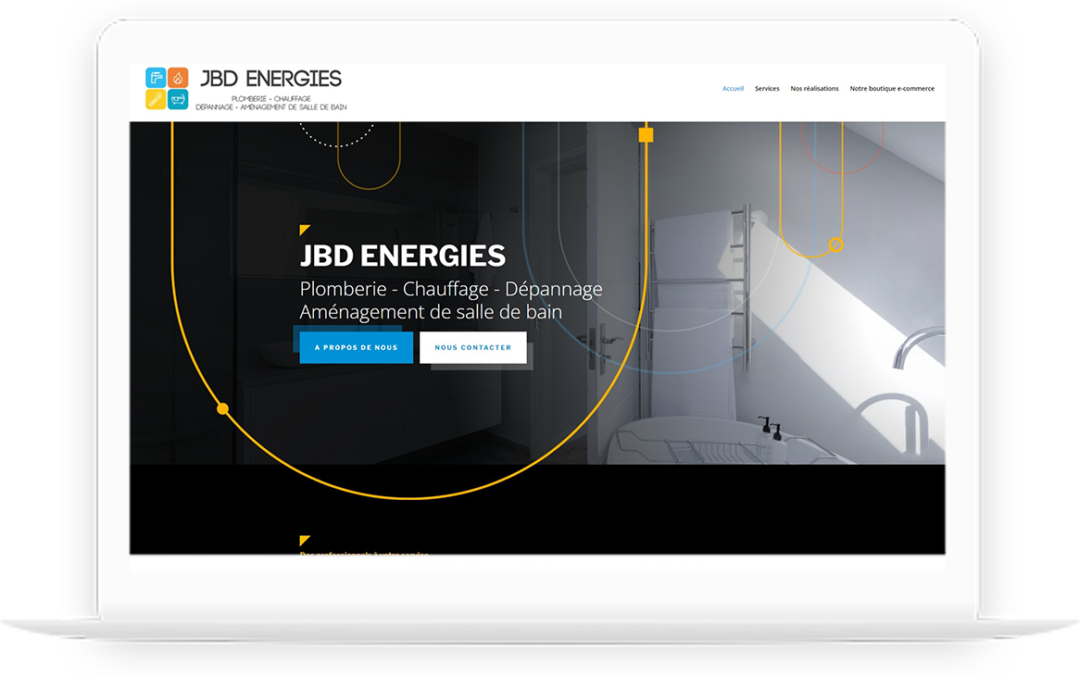 Création d’un site web pour JBD ENERGIES