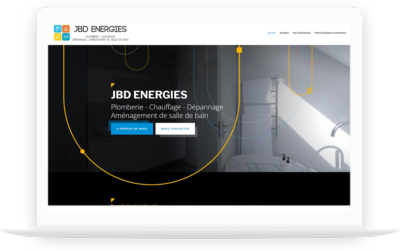 Création d’un site web pour JBD ENERGIES