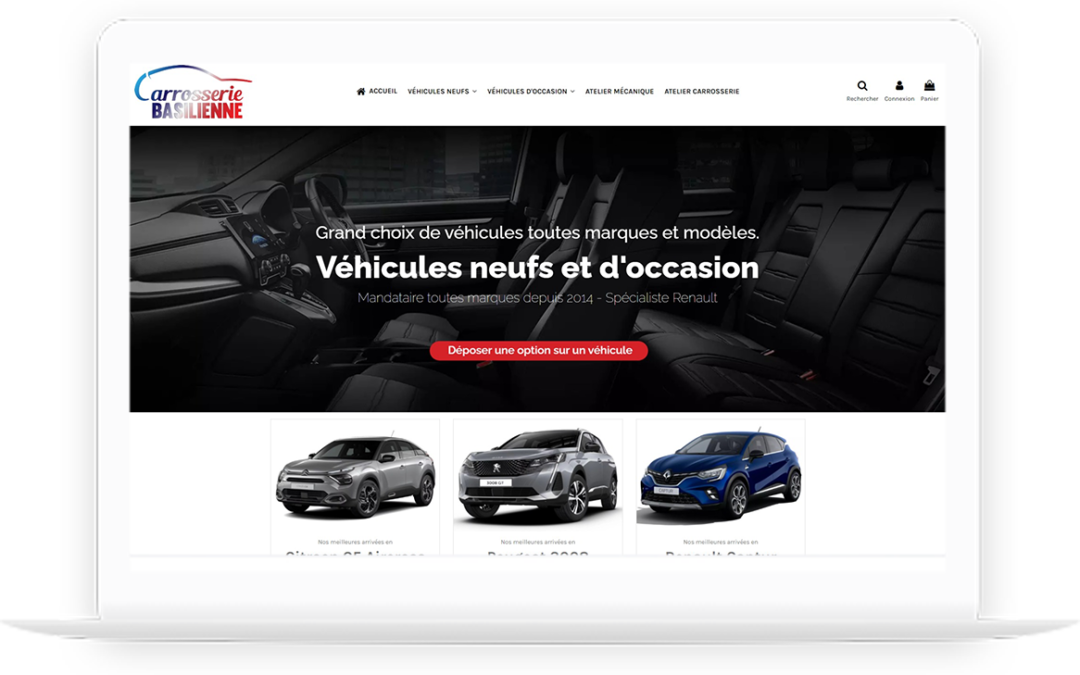 Carrosserie BASILIENNE – e-commerce