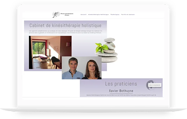 Création d’un site web pour deux Kinésithérapeutes à Mérignies