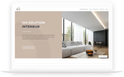 Création d’un site web pour Ma Solution Intérieur