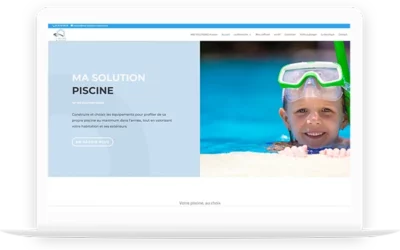 Création d’un site web pour Ma Solution Piscine