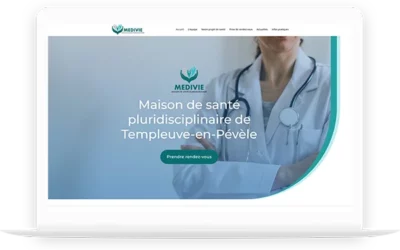 Création d’un site web pour une maison de santé : MEDIVIE