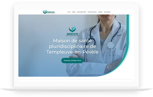 Création d’un site web pour une maison de santé : MEDIVIE