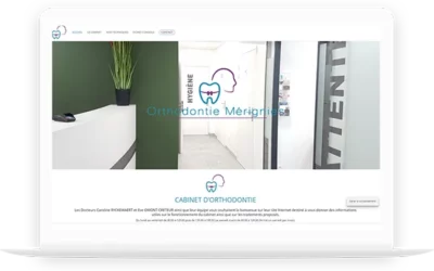 Création d’un site web e-commerce pour Orthodontie Merignies